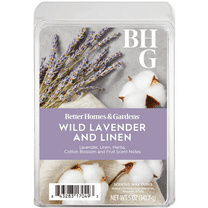 Wild Lavender and Linen Scented Wax Melts, Better Homes & Gardens, 5 oz