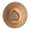 1Beige, variant on Unisex Heart Top Fedora Hat Classic Wide Brim Jazz Hat Suede Dress Hat for Women Men