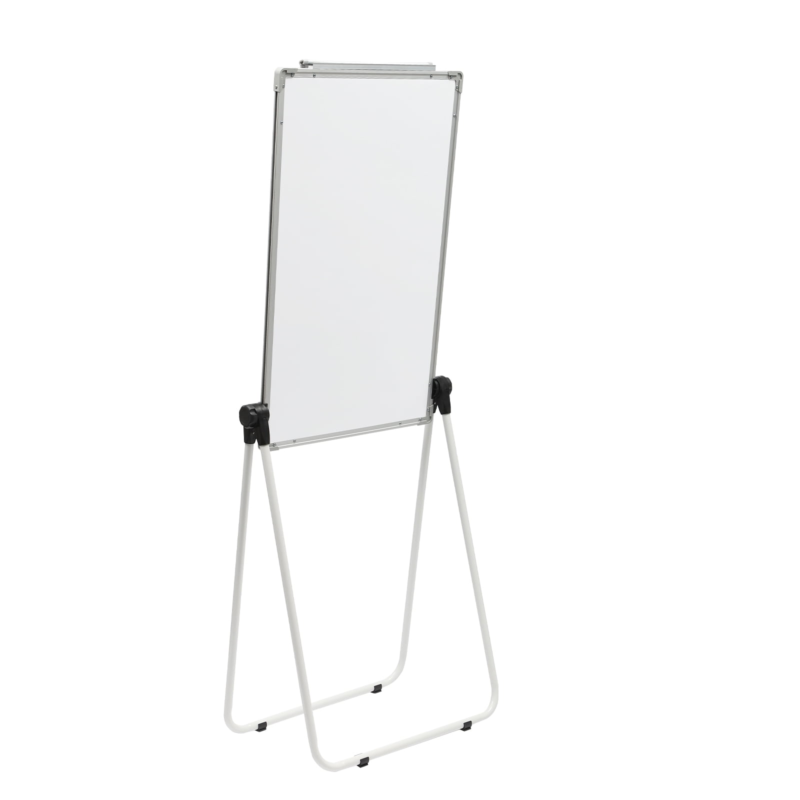 39.37-66.93in Adjustable Height Stand White Board Double Sided Magnetic Dry Erase Board Portable Whiteboard