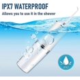 thumbnail image 5 of Cordless Water Flosser Portable Dental Irrigator with 3 Modes 4 Jet Tips, Rechargeable Teeth Cleaning Oral Irrigator for Home Use, 5 of 5