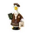 thumbnail image 4 of Aurorax Back to Class School Porch Goose Outfits 23" Holiday,Goose Clothes for Cement Goose Porch Goose 17/19 inch,All the Season Teacher 23" Porch Goose Clothing Accessories for Garden Lawn Yard, 4 of 8