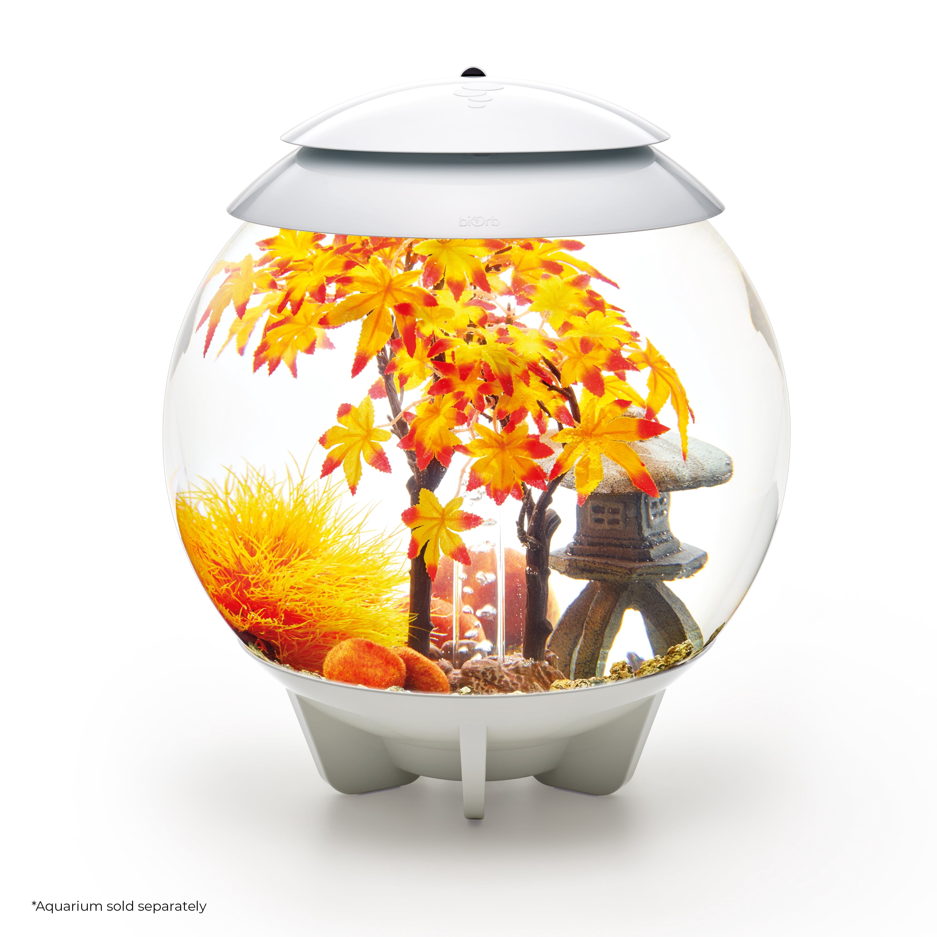 biOrb Autumn Aquarium Décor Set, Orange