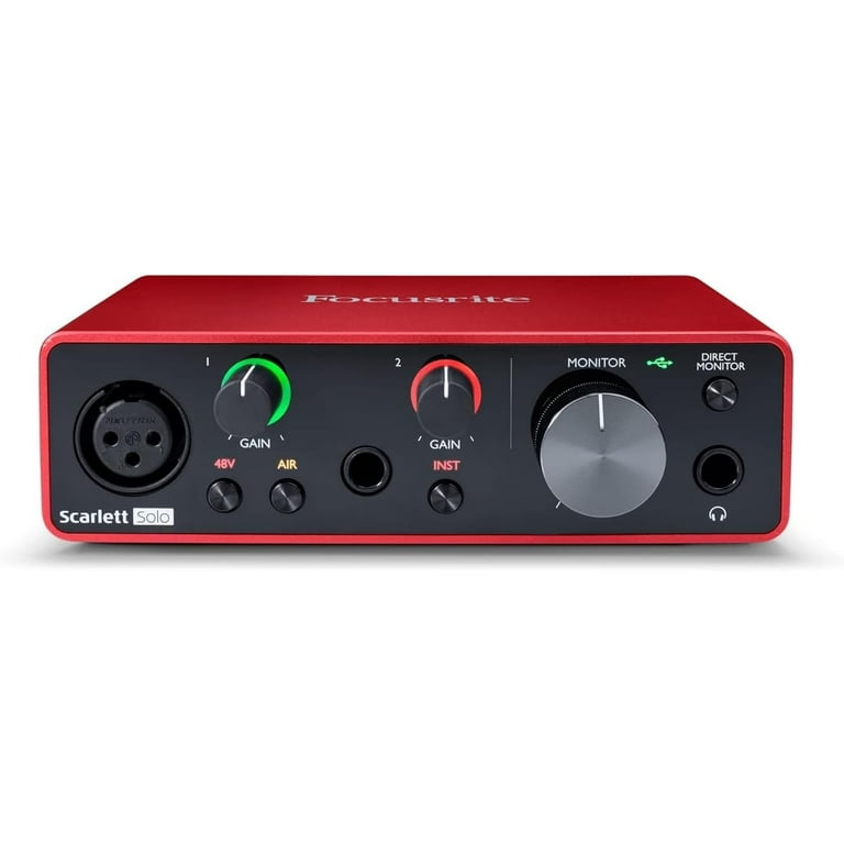 Focusrite Scarlett 2i2 Studio 4th Gen USB Audio Interface Focusrite Scarlett 2i2 Studio 4th Gen USB Audio Interface