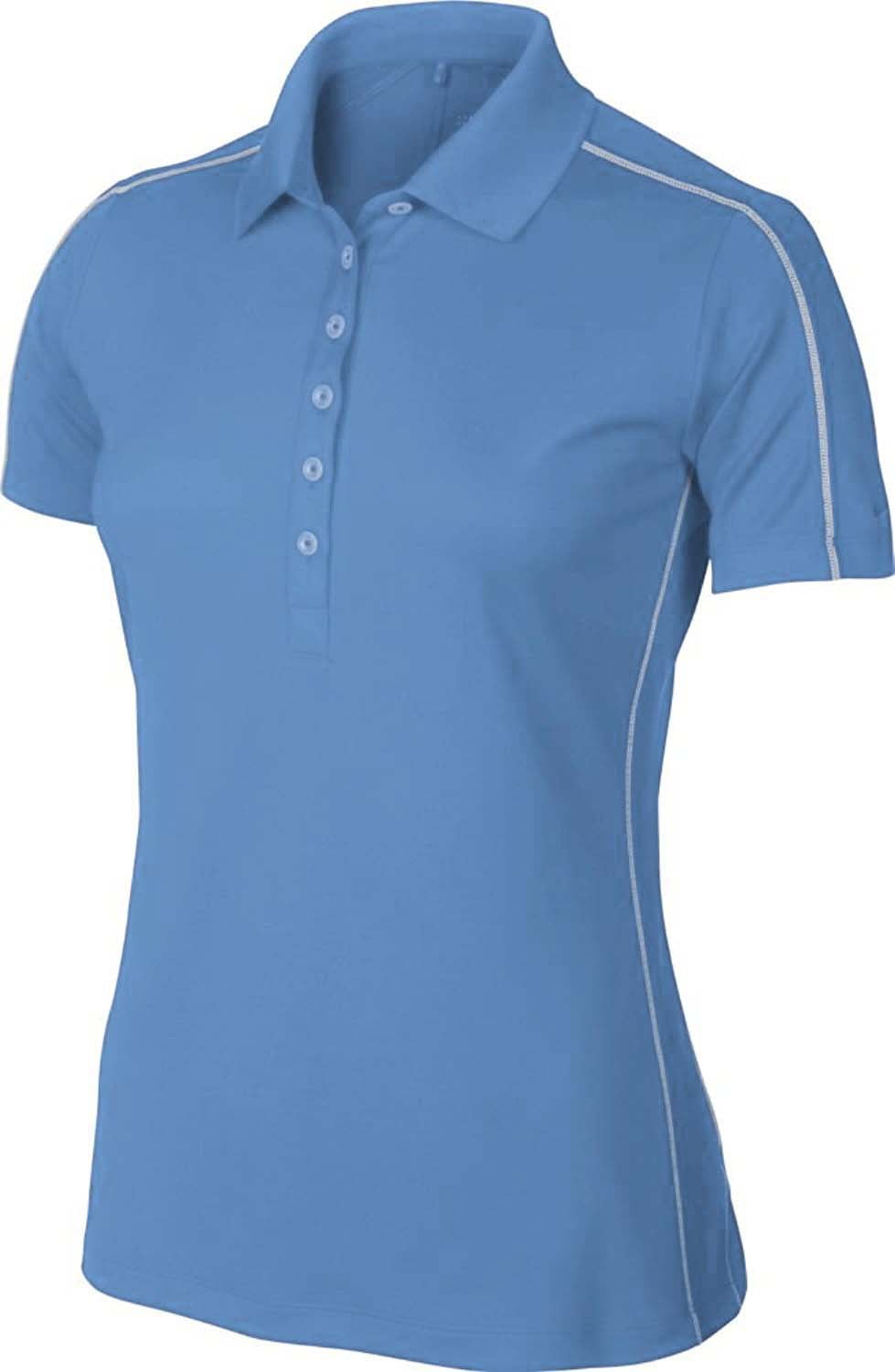 Nike Women's Dri-Fit Color Block Golf Polo Shirt - Walmart.com - Walmart.com