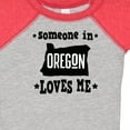 thumbnail image 4 of Inktastic Someone in Oregon Loves Me Gift Boys or Girls Baby Bodysuit, 4 of 5