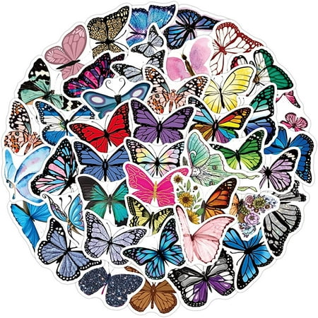 50PCS/Pack Butterfly Car Decals Stickers for Laptop Skateboard Guitar  Fridge Stickers Car Decoration for Jeep Wrangler JK Grand Cherokee Compass  Liberty Renegade TJ Patriot Commander Gladiator | Walmart Canada