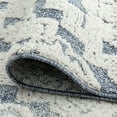 thumbnail image 6 of Transitional 2x8 Area Rug (2'3'' x 7'3'') Floral Blue, Cream Indoor Runner Easy to Clean, 6 of 8