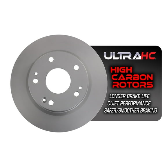 UltraHC Coated High Carbon Brake Rotor, Rear UR005680, Honda Civic 2022-2016