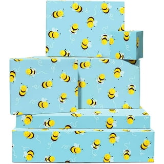 Gift wrap paper Blue 30¨ X 5' (76.2 cm X 1.52 m) - Lago Discount Party &  Gifts