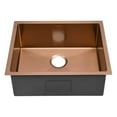 thumbnail image 2 of Rivage 23 x 18 Stainless Steel, Single Basin, Undermount Kitchen Sink, Rose Gold, 2 of 10