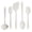 Confetti, variant on GIR Get It Right 5 Piece Essentials Silicone Cooking Utensils Set Nonstick Heat Resistant Kitchen Utensils for Cooking and Baking, Royal Blue