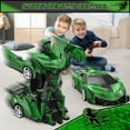 thumbnail image 6 of Wupuaait 2.4Ghz Transform Rc Cars 1:18 Scale Remote Control Car Transforming Robot, One-Button Deformation 360° Rotation Car Toy Gifts for Boys 3-12, Ninja, 6 of 6