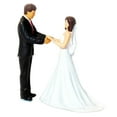 thumbnail image 4 of Hand Painted 1:64 Wedding Figure DIY Projects Miniature S Gauge Layout Decor 2pcs, 4 of 8