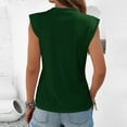 thumbnail image 7 of Xunlbb Tops for Women Under $5 Women's Fashion Casual Solid Color Sleeveless Round Neck Tank Top Summmer Shirts for Women S-2XL, 7 of 7