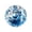 Blue*24", variant on 24" Large Transparent Glitter Beach Ball Inflatable Sequin Pool Ball for Pool Parties,Green