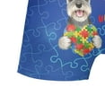 thumbnail image 5 of Autism Awareness Schnauzer Accept Understand Love All Over Print Boxer Briefs Underwear for Men Dad Miniature Schnauzer Dog Lover - 12003, 5 of 6