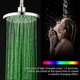 thumbnail image 2 of LED Shower Head, 20CM Illuminated Shower Head, Color Shower Head, LED Shower Head with 7 Colors, Round LED Rain Shower Head, LED Illuminated Shower He, 2 of 5