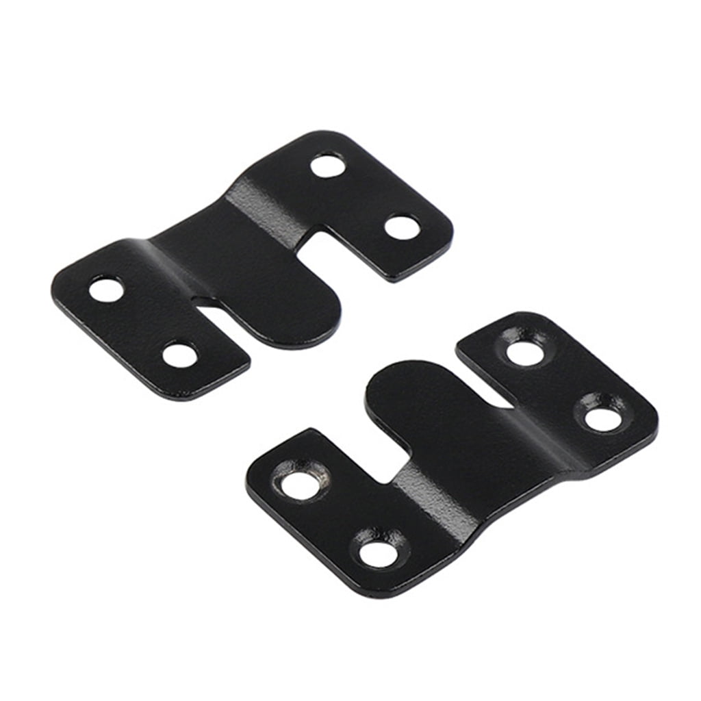 TIERPOP 2PCS Wall Bracket Interlocking Wall Bracket Flush Mount Brackets Picture Hanger