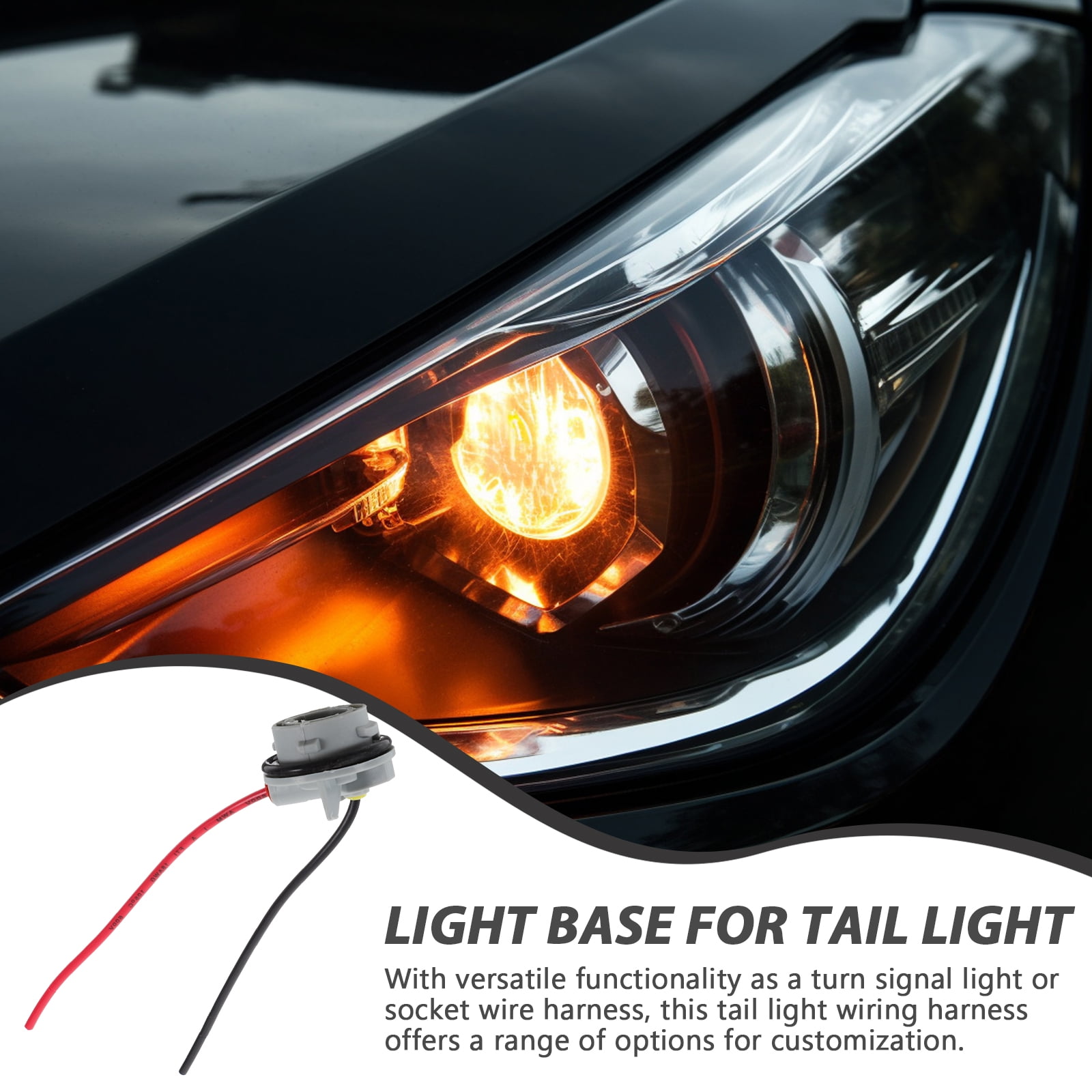 AlphaRex Converter Harness Adaptor For 19-24 Ram 1500 W/ Stock LED Tail Lights E - Foto 6