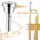 thumbnail image 4 of 12C Pequena Cana Trombon Plata Boquilla, 4 of 5