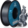 thumbnail image 2 of GEEETECH Silver PETG Filament 1.75mm, Upgrade Stronger Toughness Printing Consumables, 10kg (22 lbs) Spool Fit Most FDM 3D Printer, 2 of 6