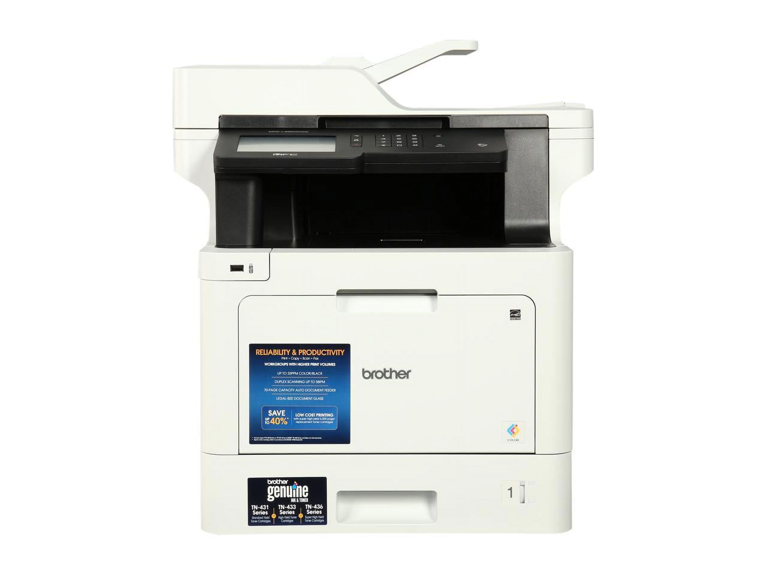 BROTHER MFC-L890 0cdw professionale 4 in 1 multifunzione laser a colori ( stampante, scanner, fotocopiatrice, Fax), colore: bianco/nero : :  Informatica