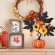 thumbnail image 4 of Decoración de árbol de calabaza de simulación de Halloween, decoraciones para el hogar de otoño y Acción de Gracias, adornos florales para mesa de comedor y sala de estar, 4 of 6