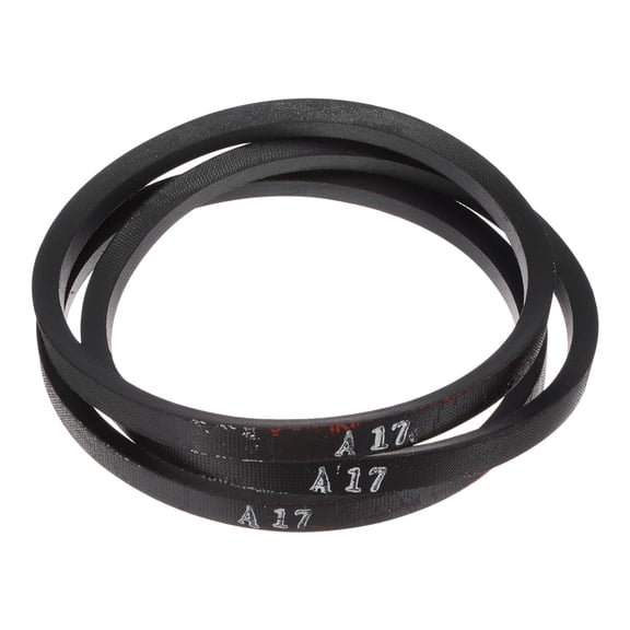 3 Packs A17 Wrapped Rubber Belt, A-Section V Belt 19" Outside Circumference x 0.51" Width x 0.32" Thick