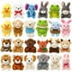 thumbnail image 1 of Llavero de peluche Yaliuliu Mini con forma de animales de peluche para niños, paquete de 24, 1 of 7