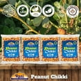 thumbnail image 4 of Rani Peanut Chikki (Brittle Candy) 100g (3.5oz) x Pack of 4 ~ All Natural | Vegan | Kosher | No colors | Gluten Friendly | Indian Origin, 4 of 10