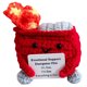 thumbnail image 2 of Crochet Trash Can Fire Dumpster Positive Con Tarjeta Alentadora, 2 of 9