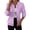 Purple, variant on Womens Baseball Jacket Zip Up Long Sleeve Knit Casual Varsity Style Coat Lightweight for Spring Fall Everyday,Purple 2XL