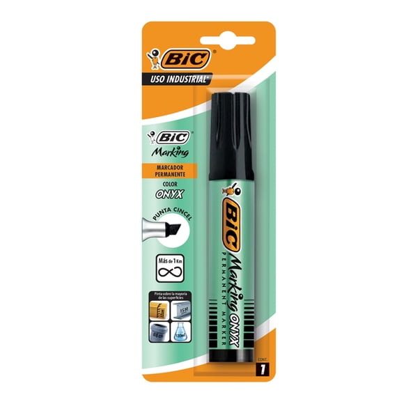 Marcador Bic Marking Onyx Negro Permanente 1 pieza