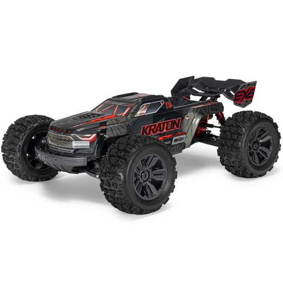ARRMA 1/8 KRATON 4X4 6S EXB BLX BRUSHLESS V6 SPEED TRUCK RTR BLACK ARA8708V6T1