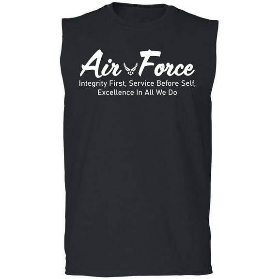 Air Force Core Values Adult Sleeveless Tee