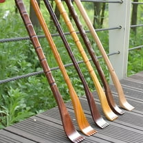 ACDANC Back Scratching Tool Wooden Back Scratcher Creative Claw Scratcher Khaki (Round Shape)