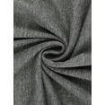 thumbnail image 6 of DARING DIVA Women's Flowy Cotton Wide Leg Lounge Pants L Gray and Black, 6 of 7