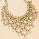 thumbnail image 4 of Qarigey Necklace Crystal Metal Pendant Prom Bib Sexy Necklaces Present Choker Stones Charm Bling Durable Ornaments Short Type2, 4 of 6