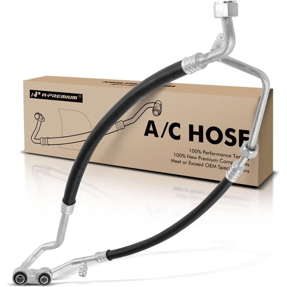 A-Premium A/C Suction and Discharge Line Hose Assembly Compatible with Chevrolet & GMC Models, C1500/C2500/K1500/K2500 1995 4.3L 5.0L
