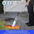 thumbnail image 6 of Propane Torch Weed Burner Kit, Blow Torch High Output with Self Igniter and Turbo Trigger,Heavy Duty Flamethrower with 12.5FT Hose for Weeding,Roofing,Melting Snow,Road Paint Removing, 6 of 6