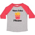 thumbnail image 3 of Inktastic Funny French Fry More Fries Boys or Girls Toddler T-Shirt, 3 of 5