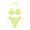 C87/Green, variant on XIYON Bikini Sets For Women Solid Color Swimsuit Ladies Shorts Halter Two Piece Swimwears Tankinis Set 2026 Summer Beach Wear