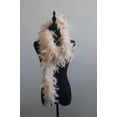 thumbnail image 1 of Bufanda de plumas de pavo ecológicas, tira de plumas de pavo no artificiales, accesorios para disfraces de Halloween, tira de plumas decorativa, 1 of 2