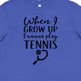 thumbnail image 4 of Inktastic Future Tennis Player Gift Youth T-Shirt, 4 of 5