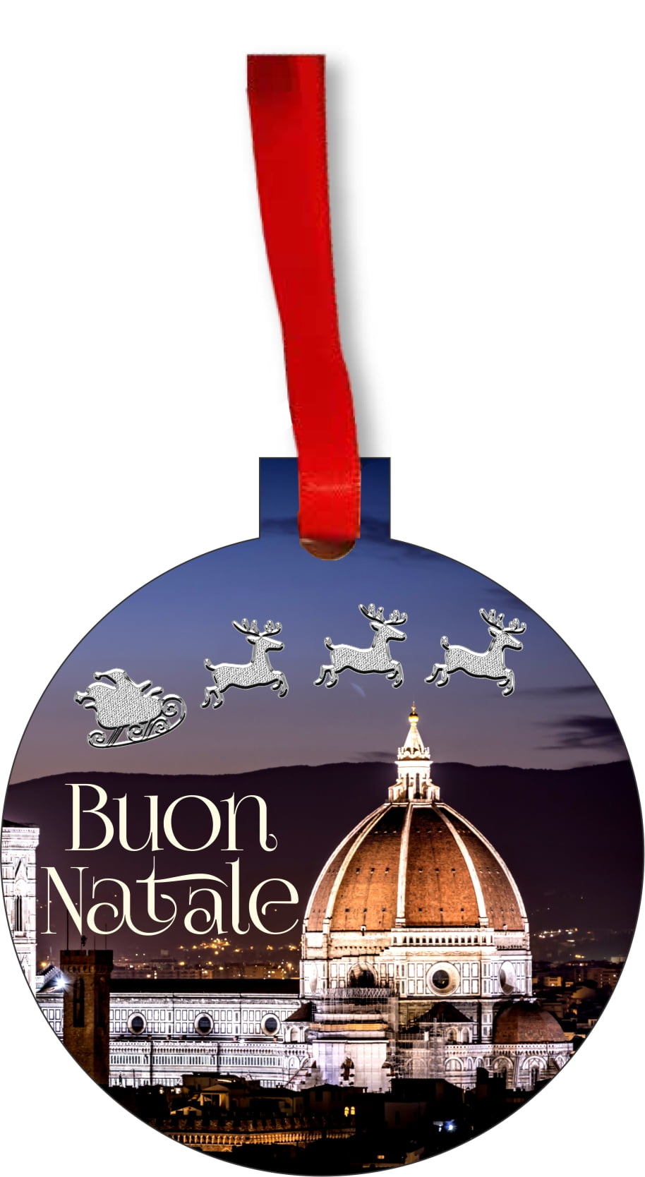 Florence Christmas Ornament Florence Ornament Italian Themed