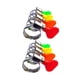 thumbnail image 2 of 8 piezas de aros para manguera de acero inoxidable, abrazaderas portátiles ajustables para manguera 32 mm, 2 of 9