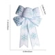 thumbnail image 3 of Adornos navideños, adornos navideños, regalos navideños, lazo de copo de nieve navideño, decoración navideña, lazo colorido, lazo de poliéster., 3 of 6