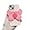 Pink, variant on Cute Solid Color Phone Case with Butterfly Wing Holder for iPhone Compatible with iPhone 14 Plus, Sakura Pink
