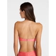 thumbnail image 4 of No Boundaries Starfish Brooch Bandeau Bikini Top, Women's XXS-XXL, 4 of 6