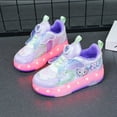 thumbnail image 5 of Kids LED Roller Skate Shoes with Wheel Light up Roller Shoes Kids Skates Sneakers Gift for Girls Boys Children, 5 of 23